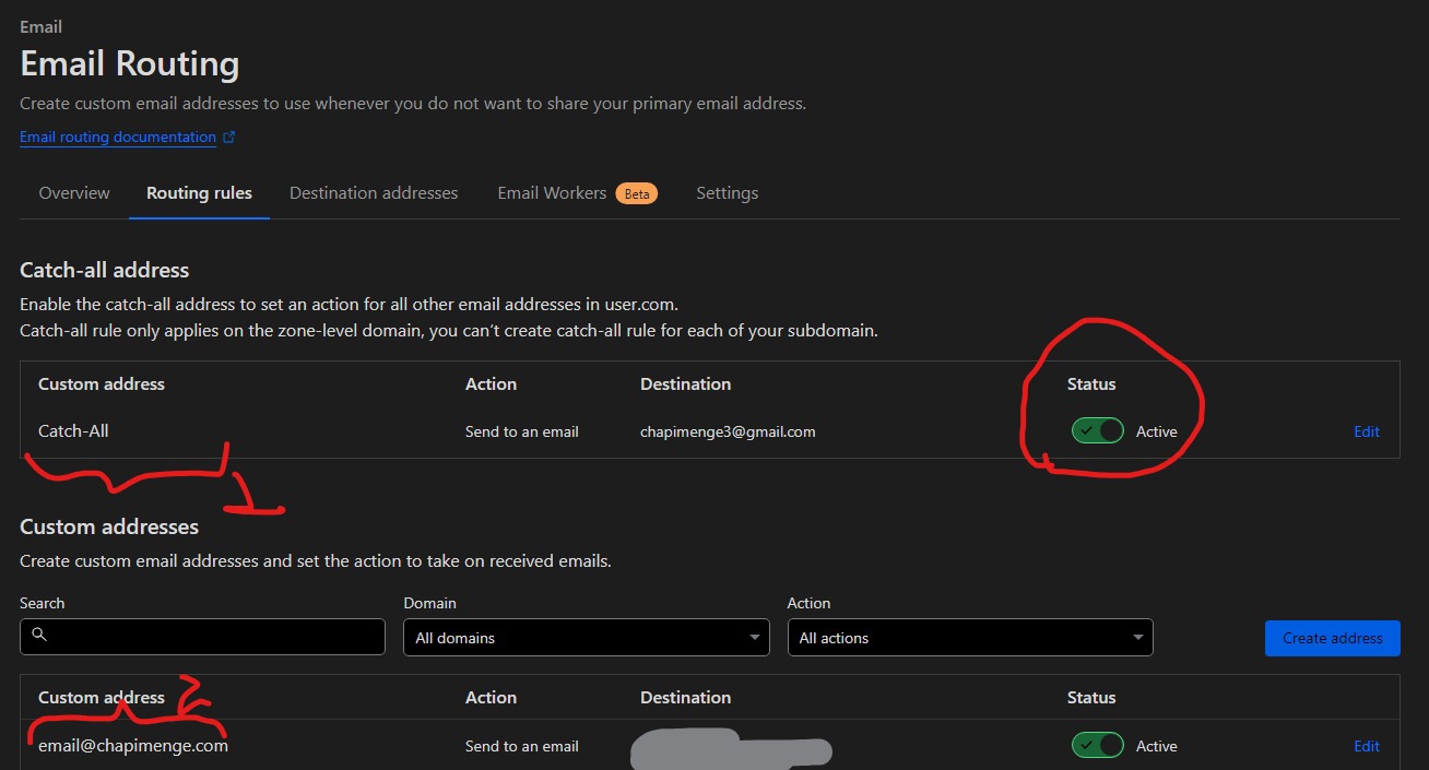 Cloudflare Routing alter-text